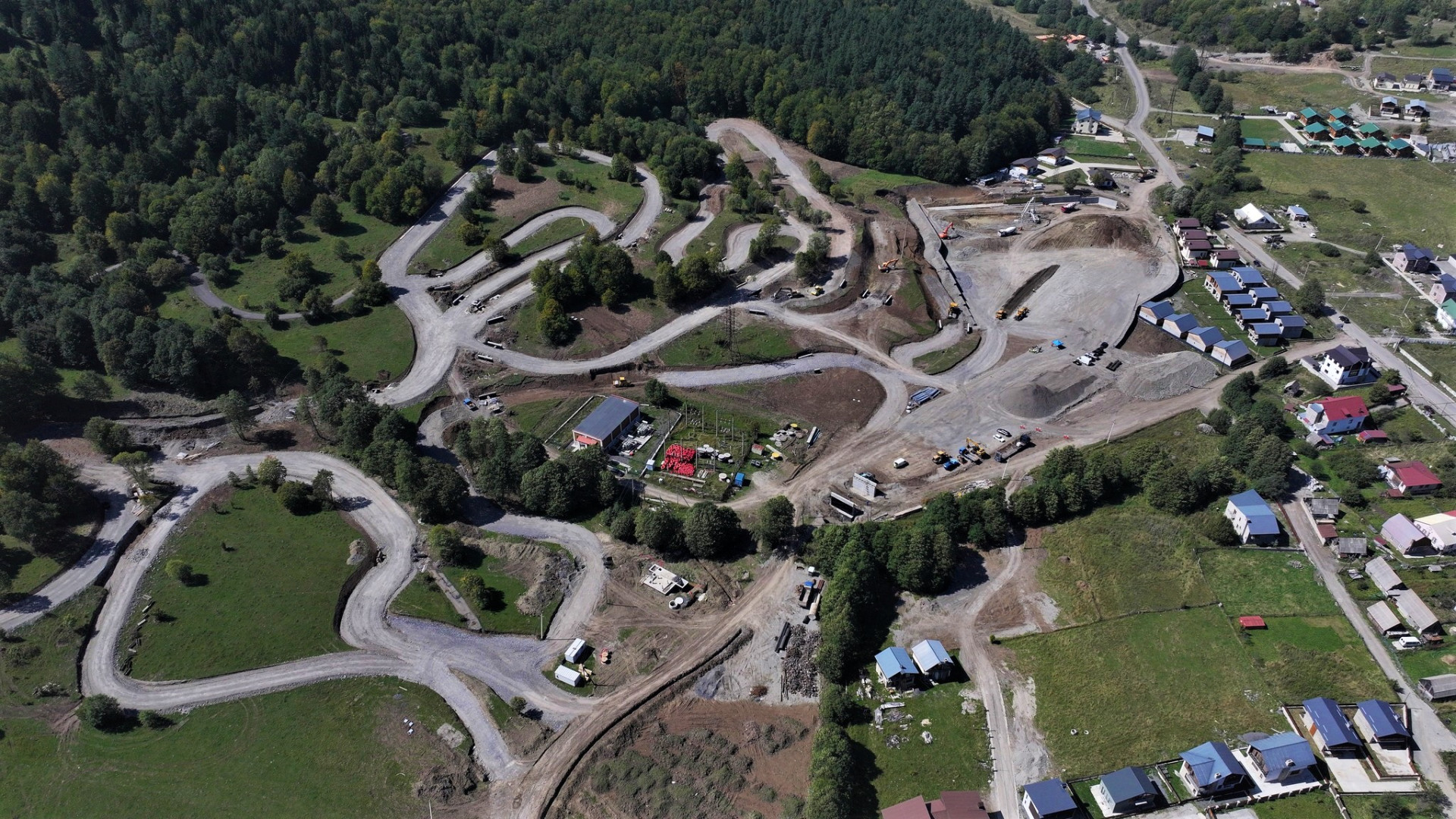 News - the ongoing grandiose project of ski resort Bakuriani